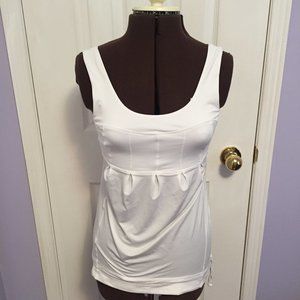 LULULEMON Run: Tame Me White Tank EUC Sz 6